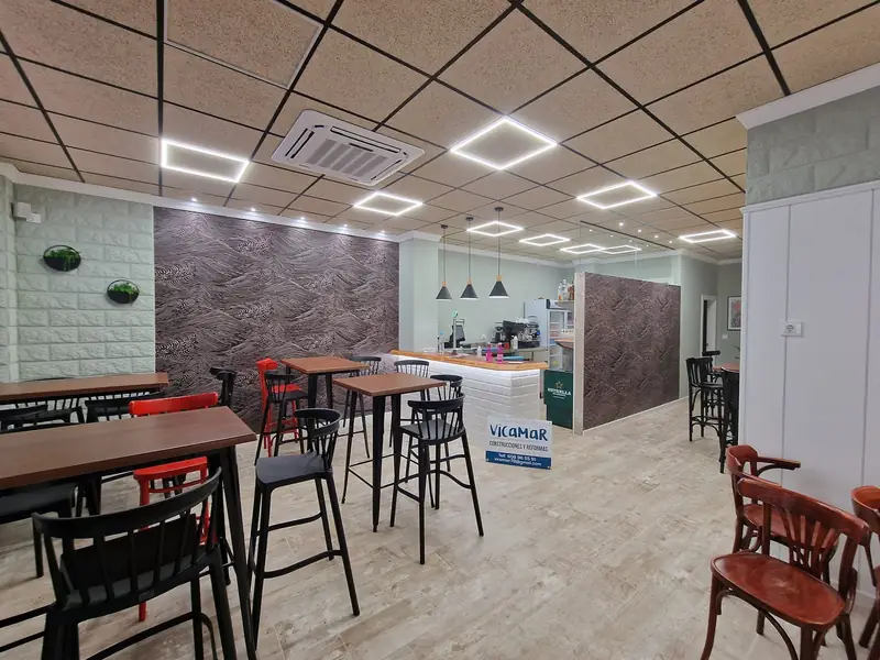 Reforma de restaurante - después
