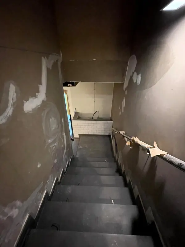 Reforma de escalera - antes